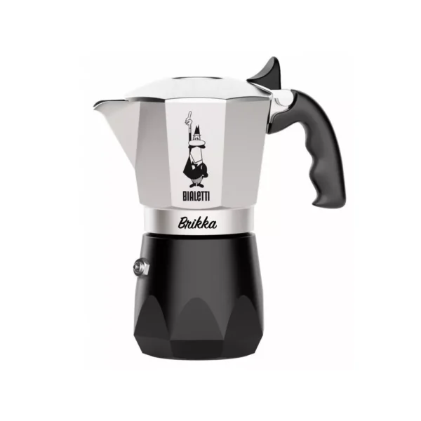 Bialetti Brikka Evolution 2023, kawiarka – 4 filiżanki